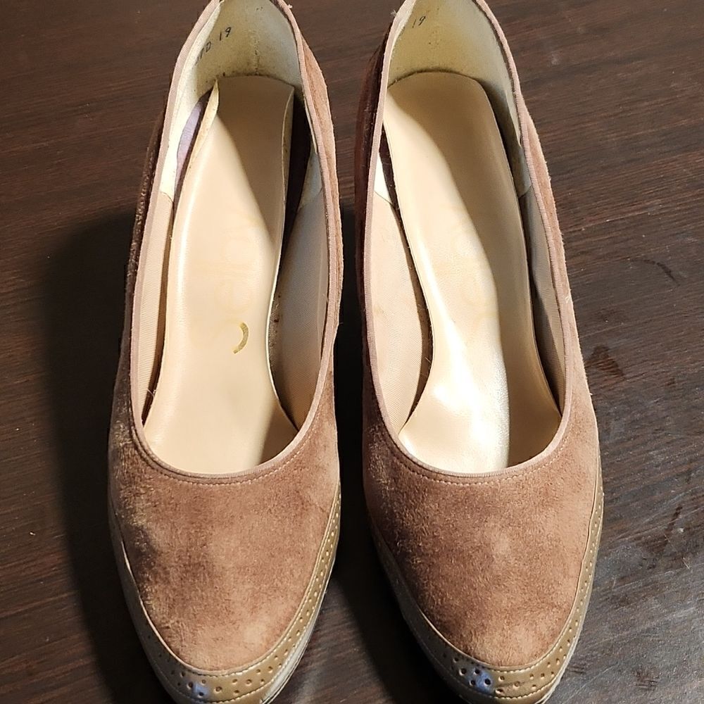 Vintage Selby leather uppers
